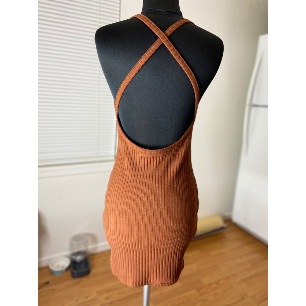 Burnt Orange Dress - Picture 2 of 2